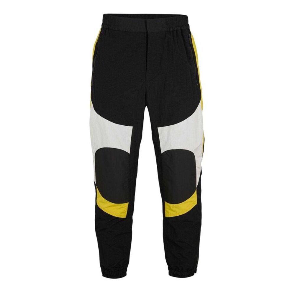 Boss Mens Srack Straight Pants / Black/Yellow